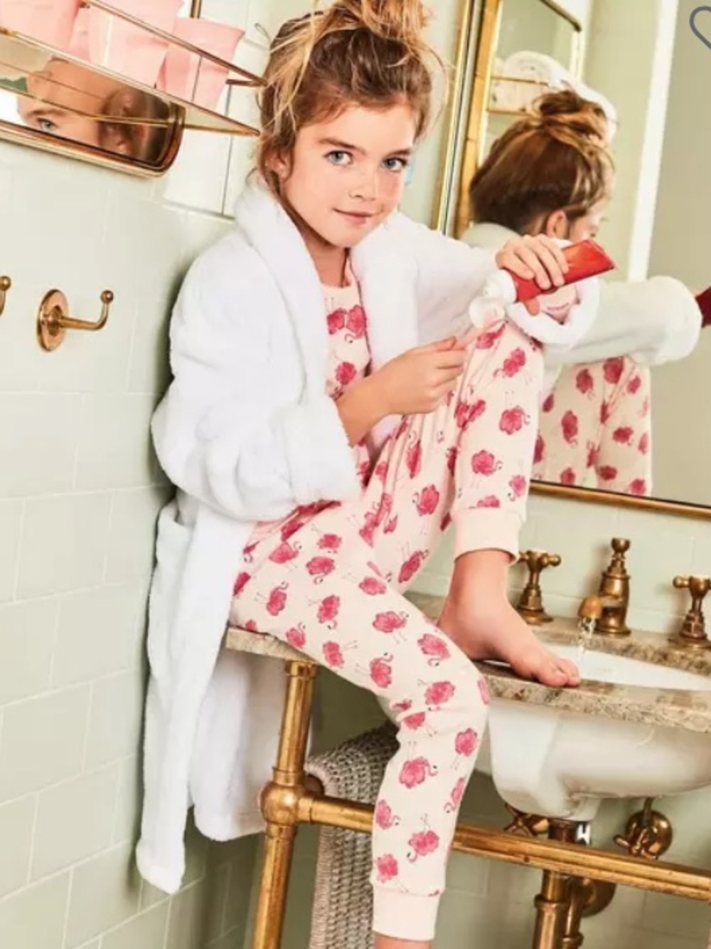 Janie and Jack Long-Sleeve Pajama Set - Picture 5 of 6